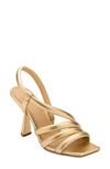 Mercedes Castillo Aline Strappy Sandal In Gold