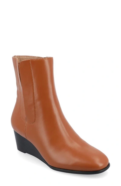 Journee Collection Kylo Boot In Cognac