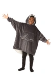 The Comfy Kids'  Dream Lightweight Wearable Blanket In Charcoal