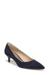 Sam Edelman Dori Pump In Baltic Navy Suede