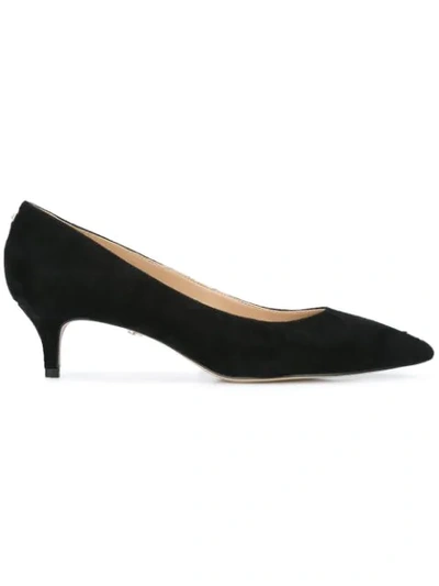 Sam Edelman Women's Dori Pointed Toe Kitten Heel Pumps In Black