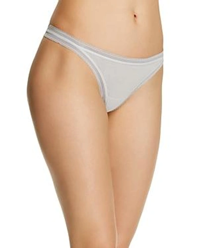 On Gossamer Low-rise Mesh-trim Thong In Microchip