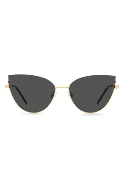Missoni 60mm Cat Eye Sunglasses In Gold/ Grey