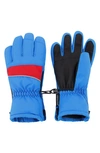 Andy & Evan Toddler/child Boys Kids Zipper Gloves In Blue