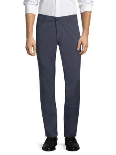 Theory Tech Raffi Straight-fit Stretch Pants In Victory