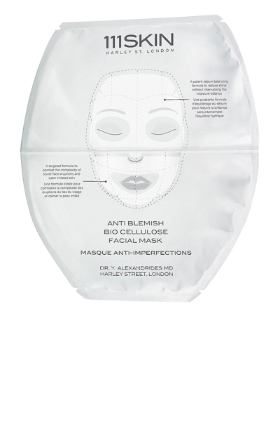 111skin Anti Blemish Bio Cellulose Facial Mask Single 0.78 oz In Colorless