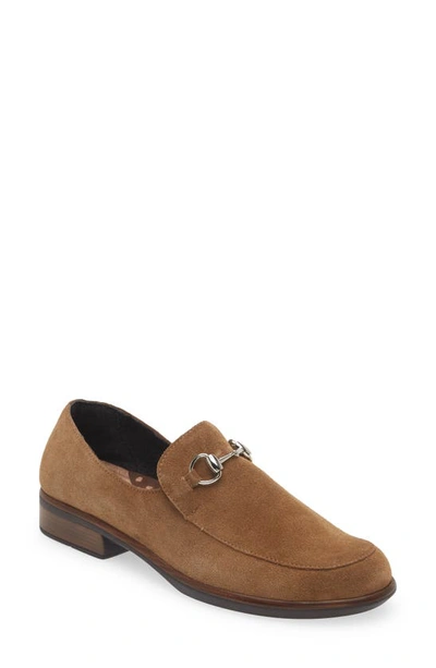 Naot Bentu Bit Loafer In Acorn Suede