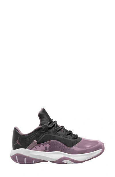 Jordan Air  11 Cmft Low Sneaker In Anthracite/ Sky Mauve/ White