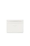 Saint Laurent Full Grain Cardholder In White