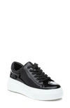 J/slides Nyc Jslides Amanda Platform Sneaker In Black Sue