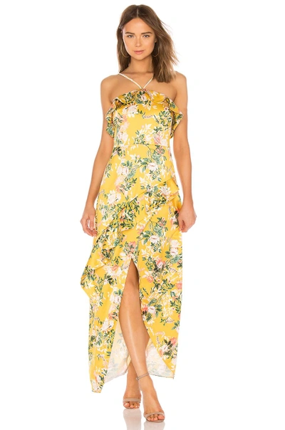 Stylestalker Isabella Maxi Dress In Yellow