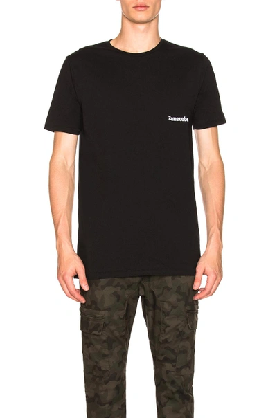 Zanerobe Sponsor Flintlock Tee In Black