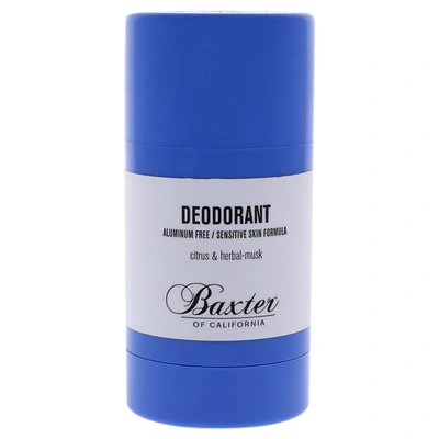 Baxter Of California Deodorant - Citrus And Herbal-musk For Men 1.2 oz Deodorant Stick