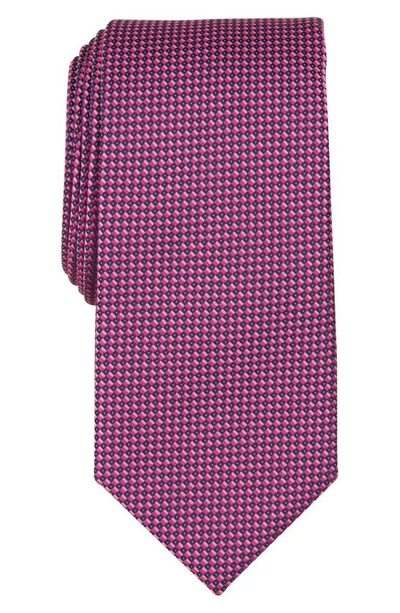 Savile Row Co Boulton Micro Geo Tie In Pink