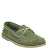 Sperry Authentic Original Boat Shoe In Olive