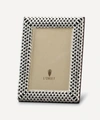 L'objet Braid Platinum-plated 5x7' Photo Frame