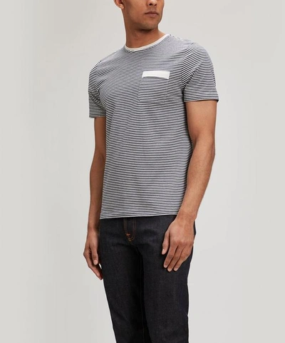 Oliver Spencer Envelope T-shirt In Navy