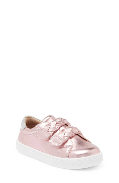 Old Soles Kids' Plats Sneaker In Pink Frost/ Silver