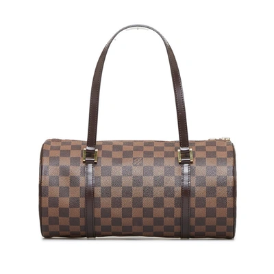 Pre-owned Louis Vuitton Papillon Brown Canvas Shoulder Bag ()