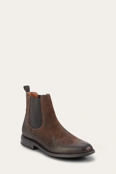 The Frye Company Frye Seth Chelsea Boots In Graphite ModeSens