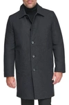 Andrew Marc Anholt Water Resistant Coat In Charcoal
