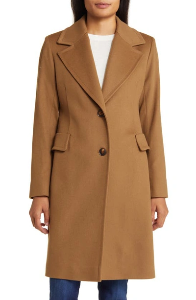 Fleurette Reed Italian Wool Coat In Vicuna