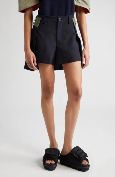 【2024年】高評価レビューアイテム特集 Sacai ModeSens | Navy In Shorts Suiting パンツ