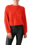 Sanctuary Under The Stars Chenille Sweater In Lipstick