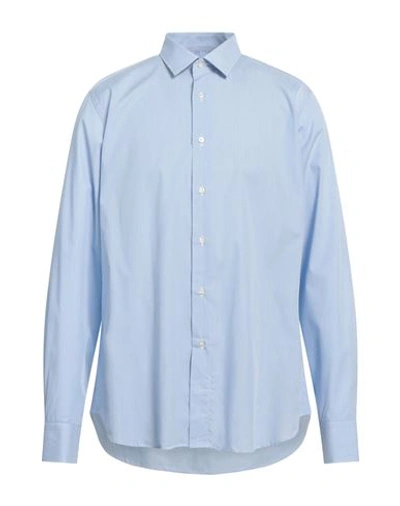 Alv By Alviero Martini Man Shirt Light Blue Size 17 ½ Cotton