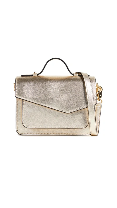 Botkier Cobble Hill Mini Cross Body Bag In Gold