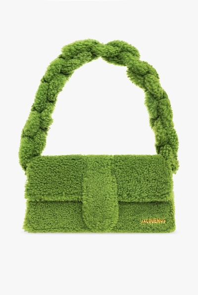 Jacquemus Le Bambidou Shoulder Bag In Green