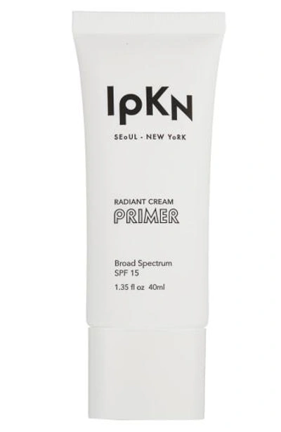Ipkn Radiant Cream Primer Spf 15 In White