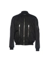 Les Hommes Jackets In Black