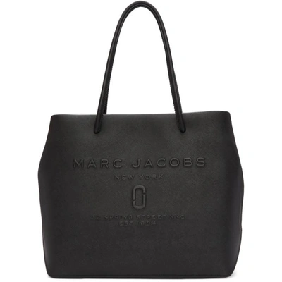 Marc Jacobs East West Logo Shopper In 001 Black