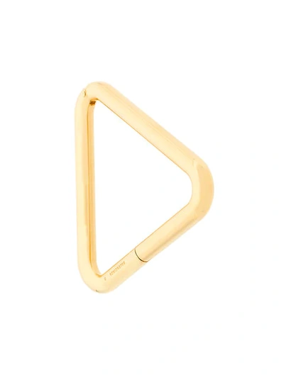 Balenciaga Triangle Bracelet In Metallic