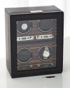 Wolf Roadster 4 Piece Watch Winder In Brown