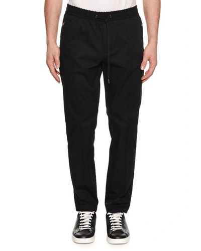 Dolce & Gabbana Men's Lightweight Jogger Pants In Black