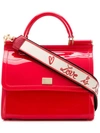 Dolce & Gabbana Medium Sicily Pvc Satchel - Red