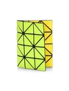 Bao Bao Issey Miyake Color Block Card Case In Yellow Lime