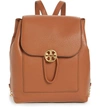 Tory Burch Chelsea Leather Backpack In Classic Tan