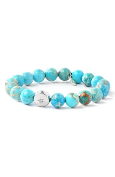 Anzie Boheme Bead Bracelet In Turquoise Jasper