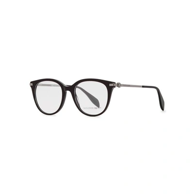 Alexander mcqueen glasses skull online