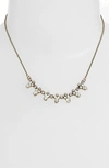 Sorrelli Twinkling Thistle Crystal Necklace In Clear