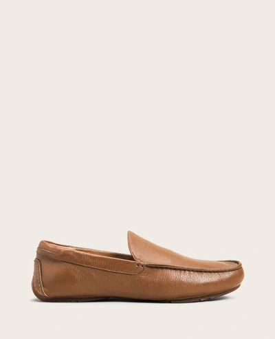 Gentle Souls Nyle Leather Driver In Cognac