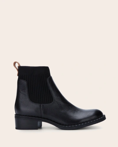 Gentle Souls Best Chelsea Sock Bootie In Black