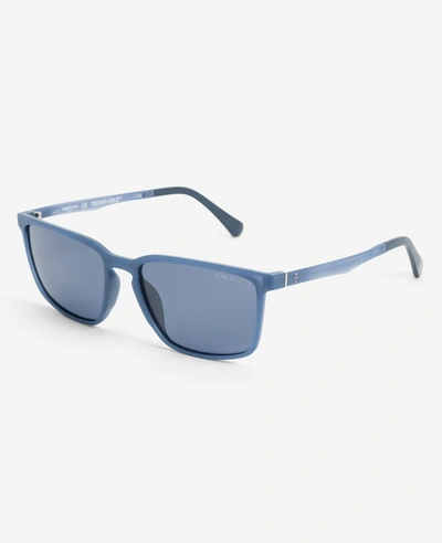 Kenneth Cole Ultem Unisex Matte Blue Sunglasses