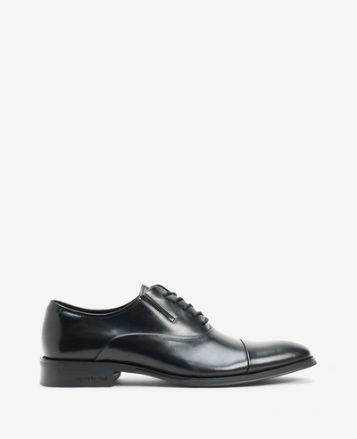 Kenneth Cole Tully Cap Toe Oxford Shoe In Black