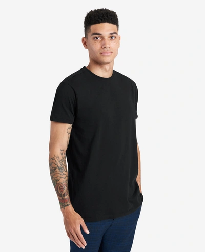 Kenneth Cole Essential Crew Neck Tee In Black