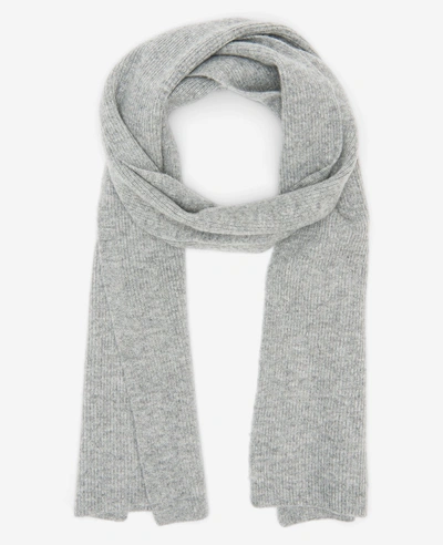 Kenneth Cole Site Exclusive! Wool Cashmere Scarf In Heather Grey