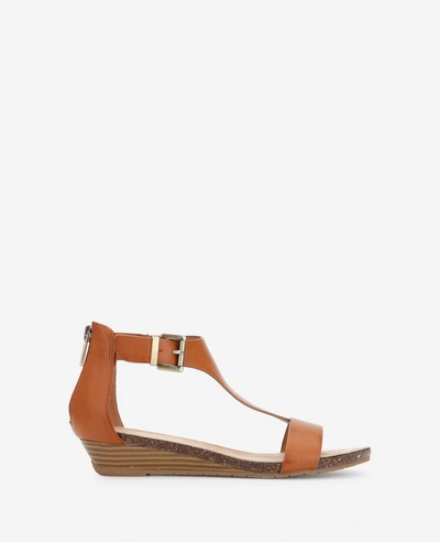 Reaction Kenneth Cole Great Gal Ankle Strap Sandal In Toffee
